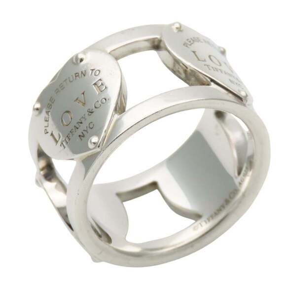 Tiffany & Co. Jewelry - TIFFANY Silver Love Ring
